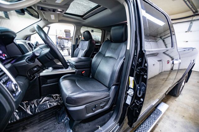 2015 Ram 3500 4x4 Crew Cab Laramie Longbox Diesel Leather Roof Nav Red Deer AB