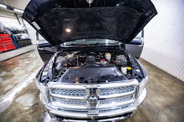 2015 Ram 3500 4x4 Crew Cab Laramie Longbox Diesel Leather Roof Nav Red Deer AB