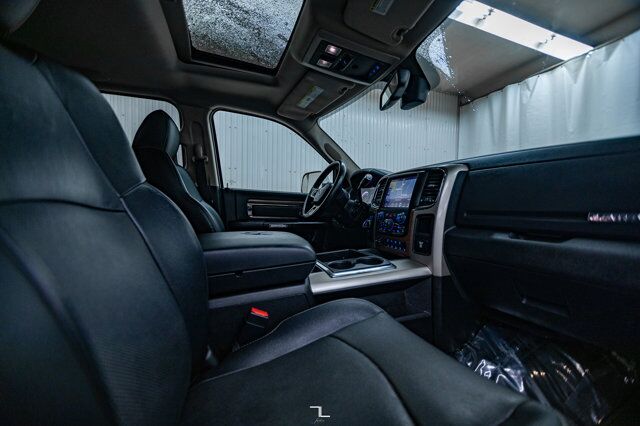 2015 Ram 3500 4x4 Crew Cab Laramie Longbox Diesel Leather Roof Nav Red Deer AB