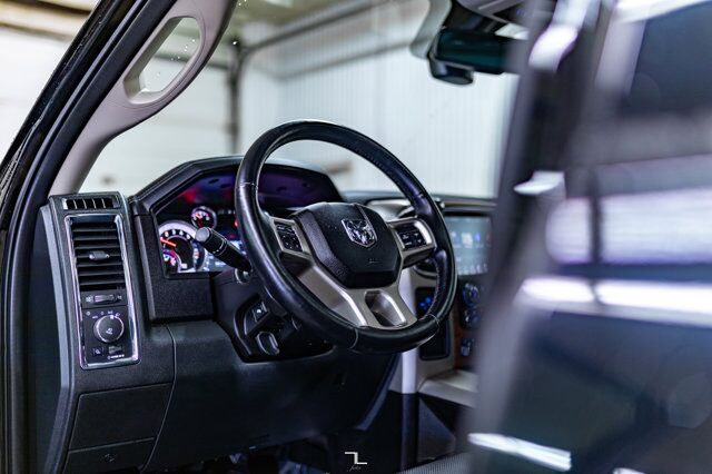 2015 Ram 3500 4x4 Crew Cab Laramie Longbox Diesel Leather Roof Nav Red Deer AB