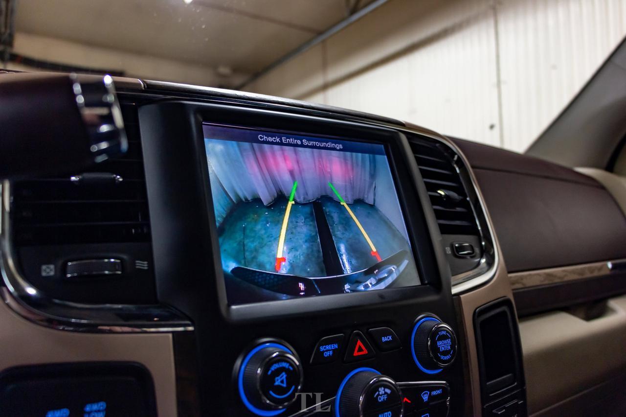 2015 Ram 3500 4x4 Crew Cab Longhorn Diesel Leather Roof Nav Red Deer AB