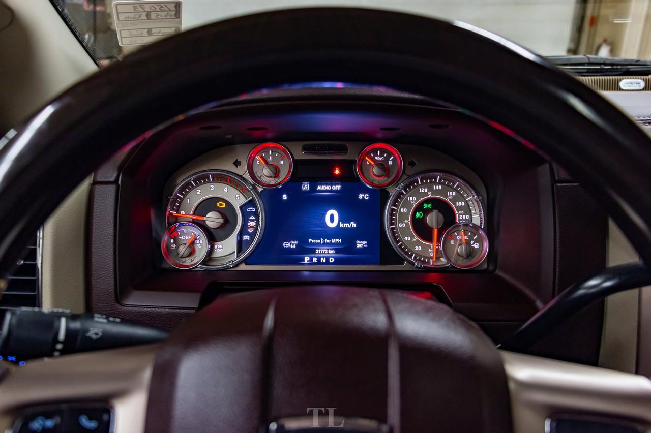 2015 Ram 3500 4x4 Crew Cab Longhorn Diesel Leather Roof Nav Red Deer AB