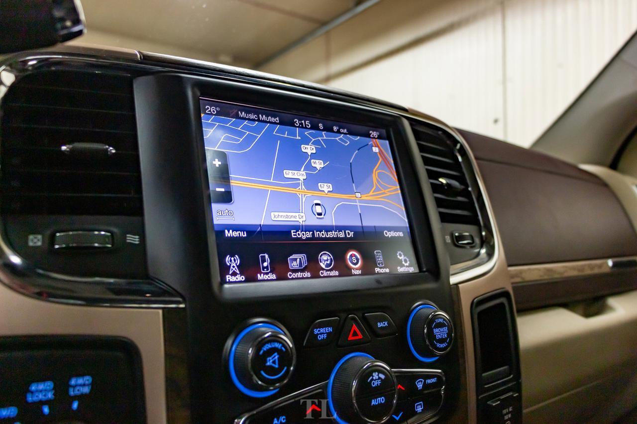 2015 Ram 3500 4x4 Crew Cab Longhorn Diesel Leather Roof Nav Red Deer AB