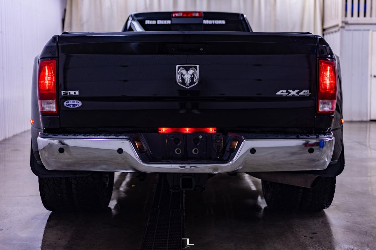 2015 Ram 3500 4x4 Crew Cab SLT Dually Diesel AISIN Nav Red Deer AB