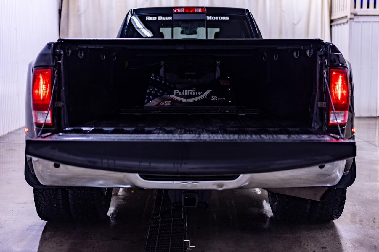 2015 Ram 3500 4x4 Crew Cab SLT Dually Diesel AISIN Nav Red Deer AB