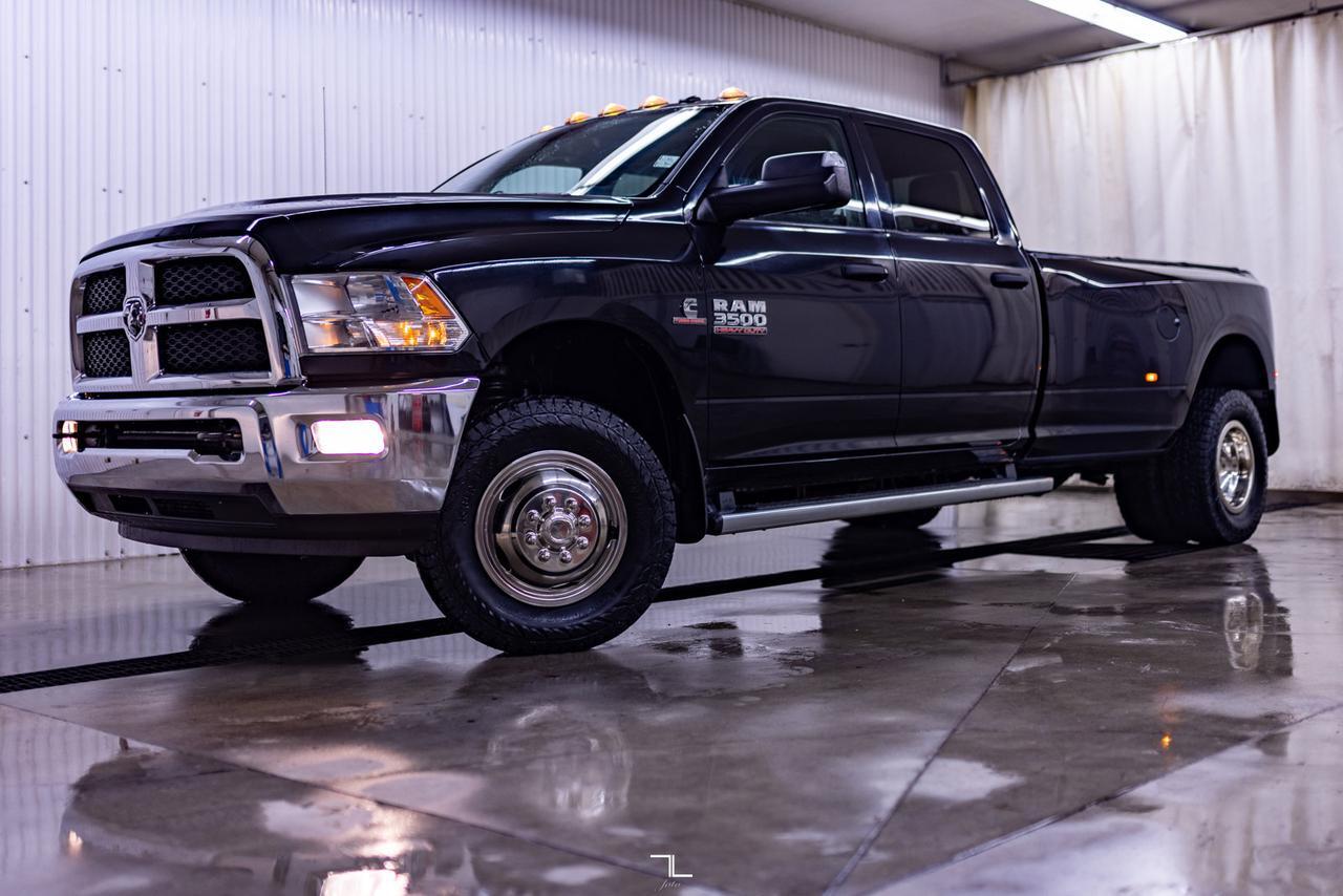 2015 Ram 3500 4x4 Crew Cab SLT Dually Diesel AISIN Nav Red Deer AB