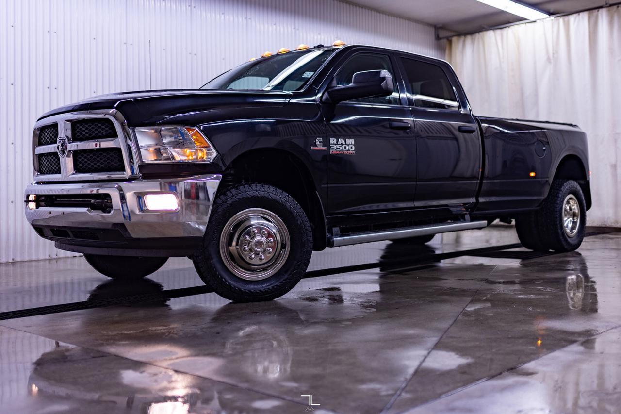 2015 Ram 3500 4x4 Crew Cab SLT Dually Diesel AISIN Nav Red Deer AB