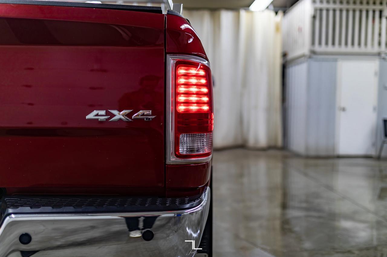 2015 Ram 3500 4x4 Mega Cab Laramie Diesel Leather Roof Nav BCam Red Deer AB