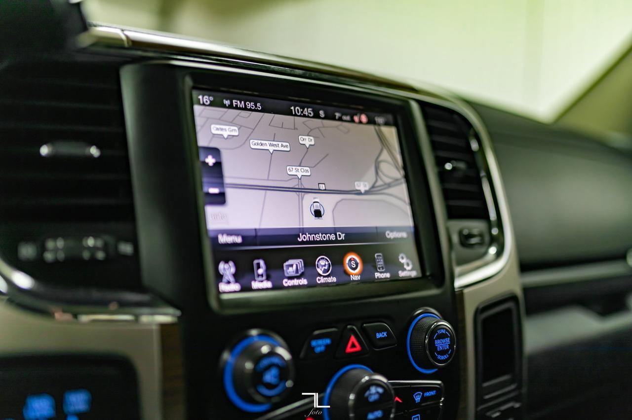 2015 Ram 3500 4x4 Mega Cab Laramie Diesel Leather Roof Nav BCam Red Deer AB