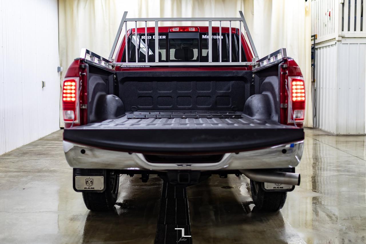 2015 Ram 3500 4x4 Mega Cab Laramie Diesel Leather Roof Nav BCam Red Deer AB