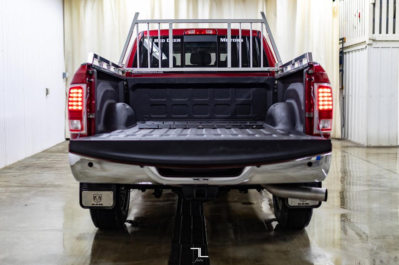 2015 Ram 3500 4x4 Mega Cab Laramie Diesel Leather Roof Nav BCam Red Deer AB
