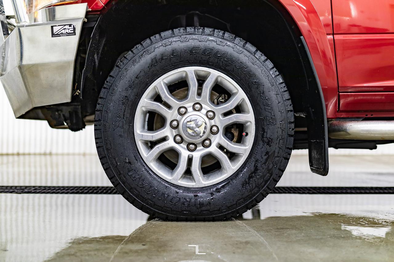 2015 Ram 3500 4x4 Mega Cab Laramie Diesel Leather Roof Nav BCam Red Deer AB