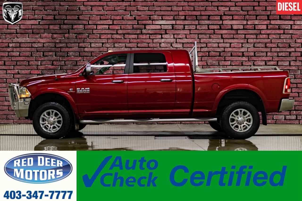 2015 Ram 3500 4x4 Mega Cab Laramie Diesel Leather Roof Nav BCam