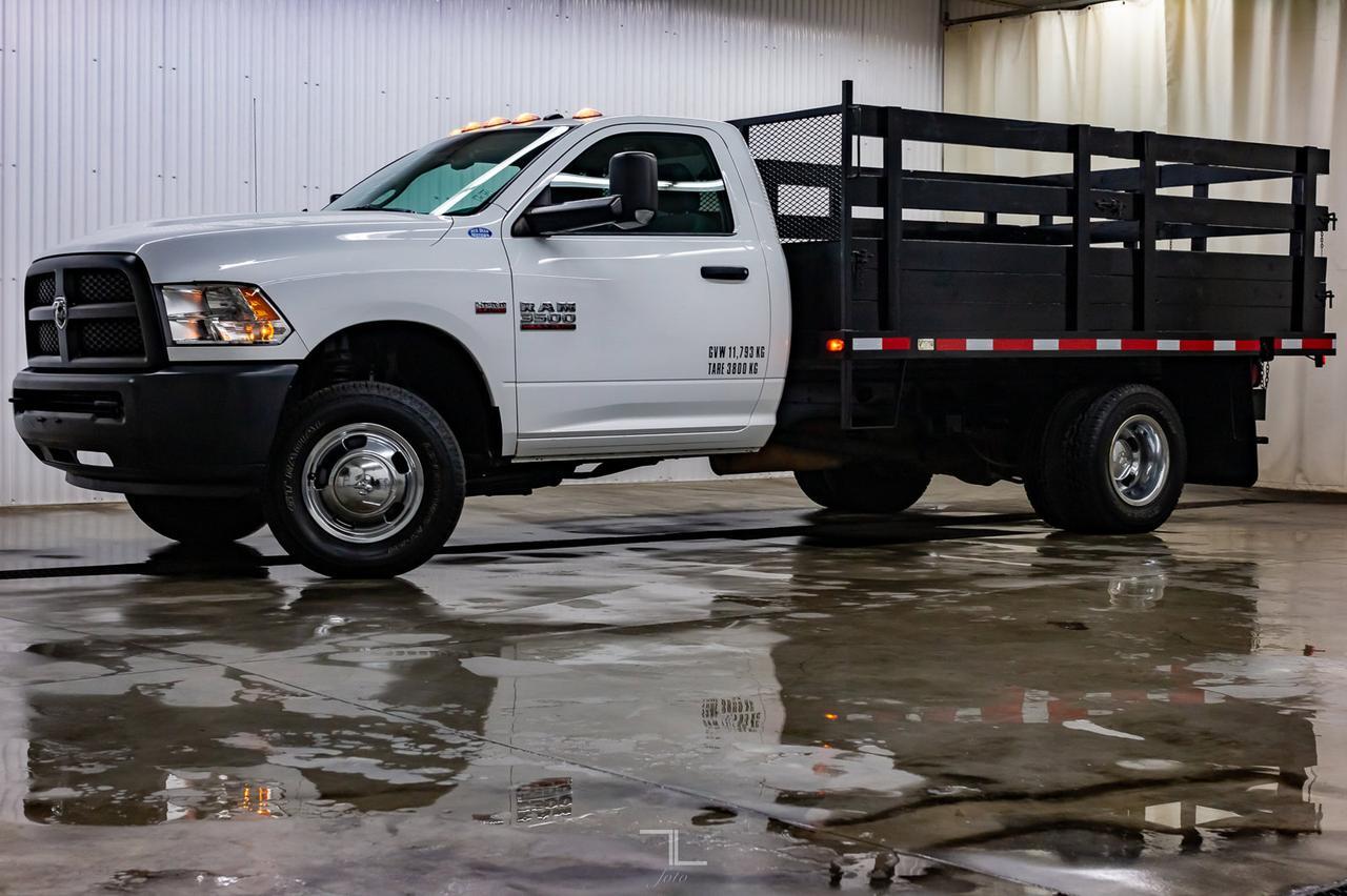 2015 Ram 3500 4x4 Reg Cab ST Dually Deck HEMI Red Deer AB