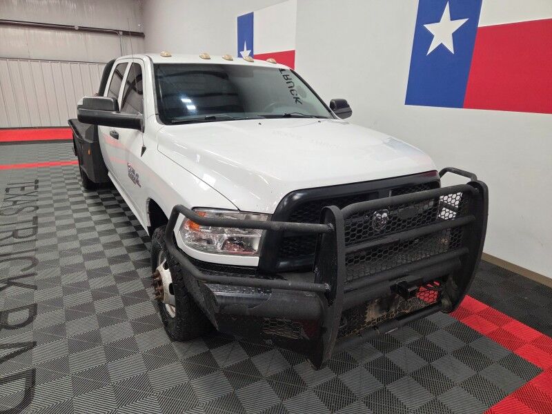 2015 Ram 3500 Flatbed Tool Boxes Dually 4WD 6.7L Diesel AISIN Trans Gooseneck FREE WARRANTY Arlington TX