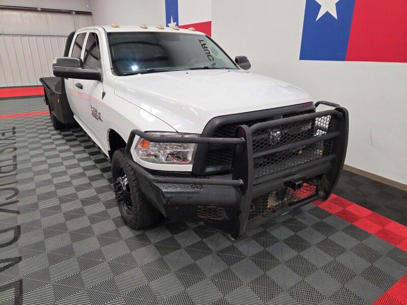 2015 Ram 3500 Flatbed Tool Boxes Dually 4WD 6.7L Diesel AISIN Trans Gooseneck FREE WARRANTY Arlington TX