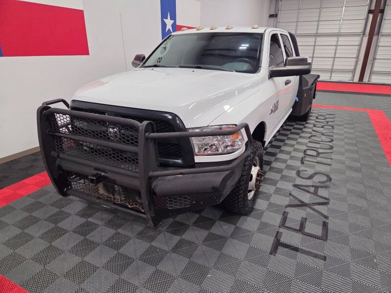 2015 Ram 3500 Flatbed Tool Boxes Dually 4WD 6.7L Diesel AISIN Trans Gooseneck FREE WARRANTY Arlington TX