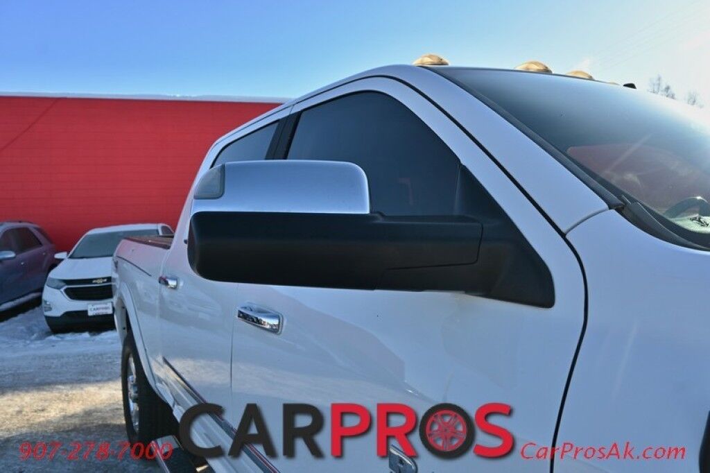 2015 Ram 3500 Laramie - 4X4 - 6.4L V8 - Crew Cab - Front Heated & Cooled Leather Seats - Heated Steering Wheel - 2nd Row Heated Seats - Remote Start - Navigation - Sunroof - Bluetooth - Backup Camera - Ram Storage Box - Bedliner - Tow Pkg Anchorage AK