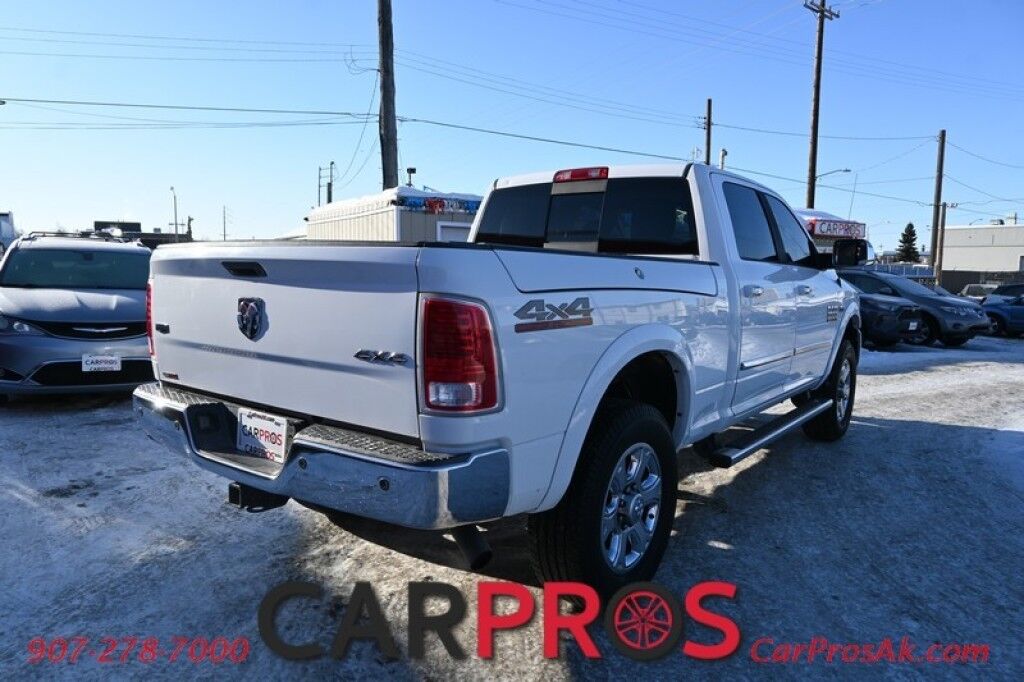 2015 Ram 3500 Laramie - 4X4 - 6.4L V8 - Crew Cab - Front Heated & Cooled Leather Seats - Heated Steering Wheel - 2nd Row Heated Seats - Remote Start - Navigation - Sunroof - Bluetooth - Backup Camera - Ram Storage Box - Bedliner - Tow Pkg Anchorage AK