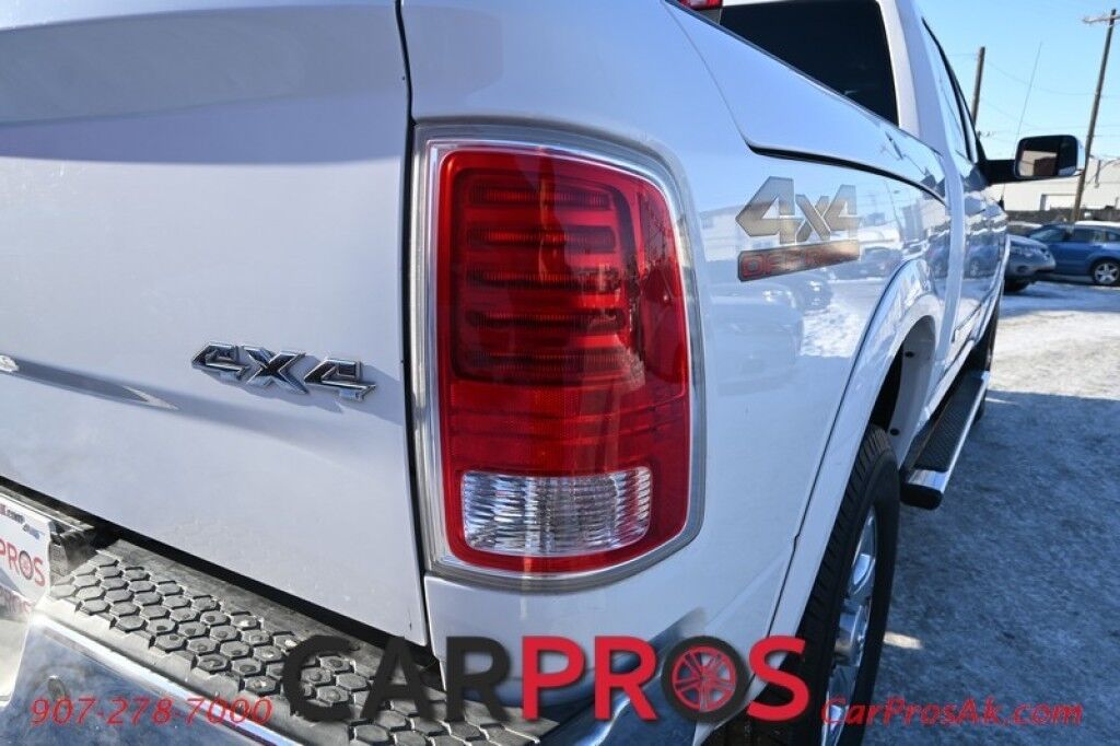 2015 Ram 3500 Laramie - 6.4L V8 - 4X4 - Power Leather Heated Seats - Heated Steering Wheel - 2nd Row Heated Seats - Remote Start - Bluetooth - NAV - Backup Camera - Sunroof - Ram Storage Box - Bedliner - Brake Controller - Tow Pkg Anchorage AK