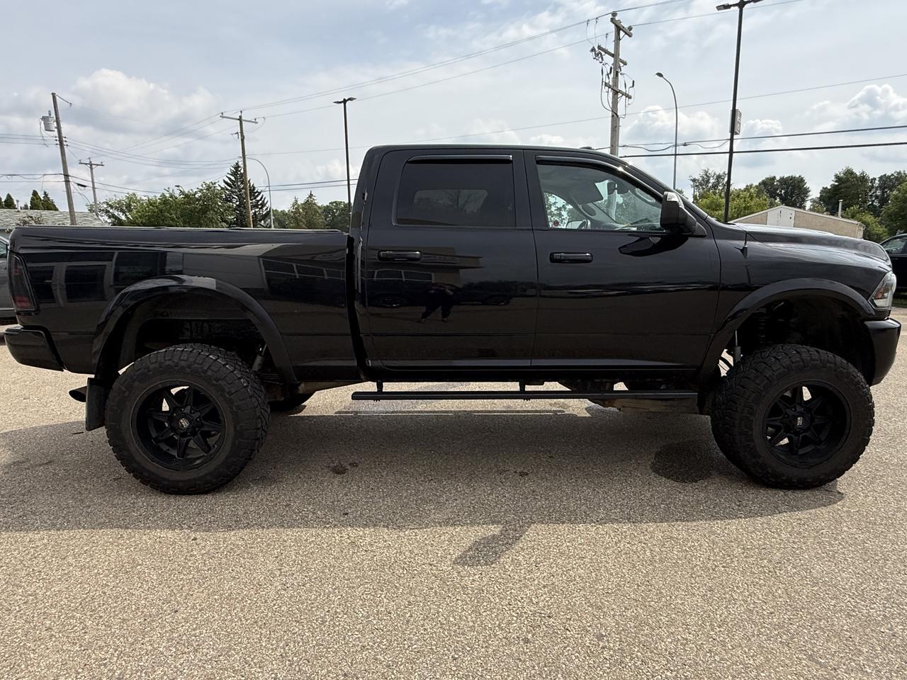2015 Ram 3500 Laramie | 6.5IN Lift Kit | Deleted | 37IN Tires | Night Edition | Heated Cooled Seats | Sunroof Redwater AB