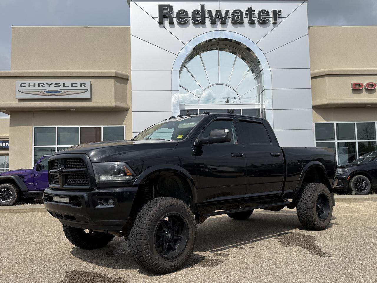2015 Ram 3500 Laramie | 6.5IN Lift Kit | Deleted | 37IN Tires | Night Edition | Heated Cooled Seats | Sunroof