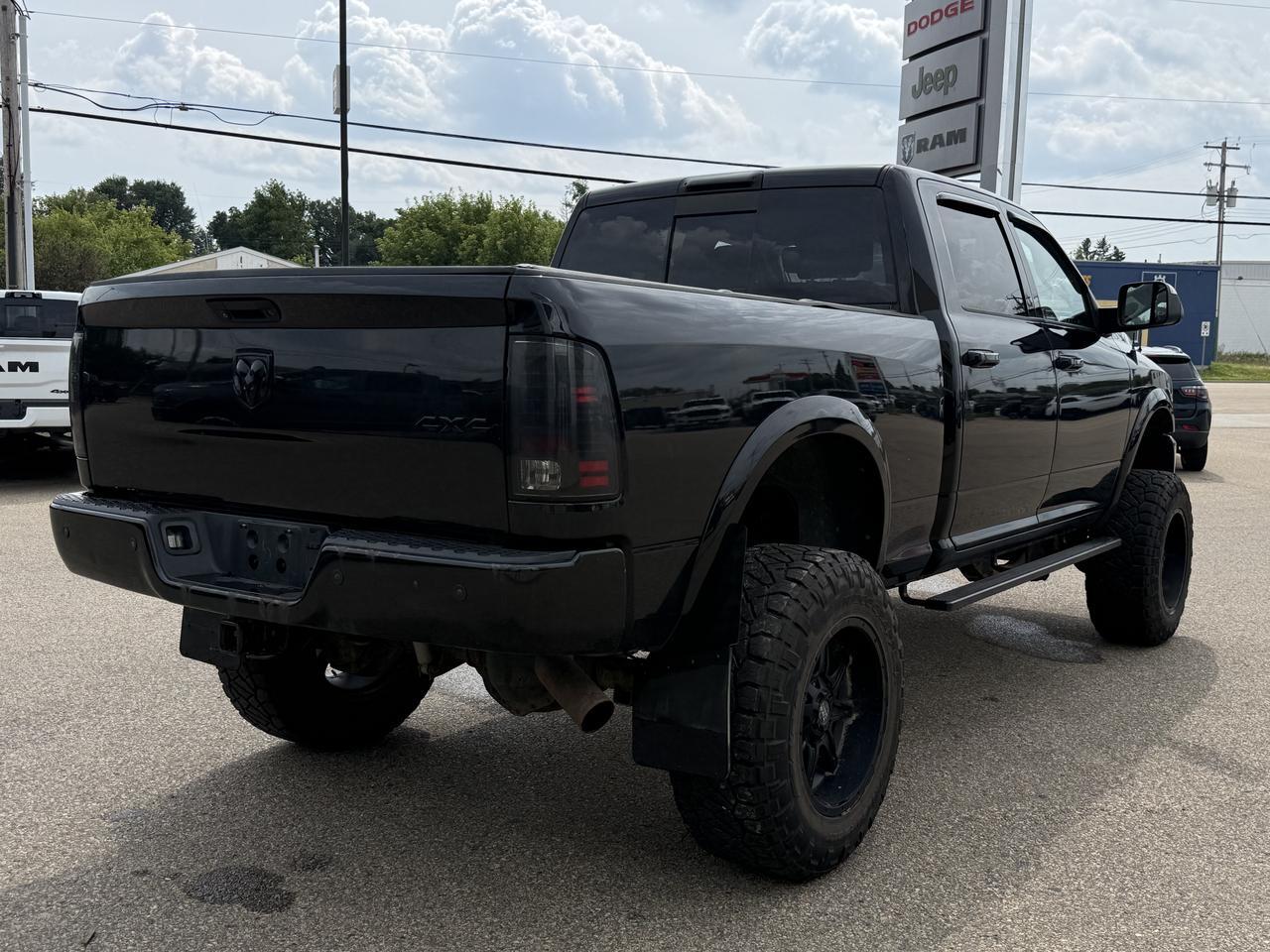 2015 Ram 3500 Laramie | 6.5IN Lift Kit | Deleted | 37IN Tires | Night Edition | Heated Cooled Seats | Sunroof Redwater AB