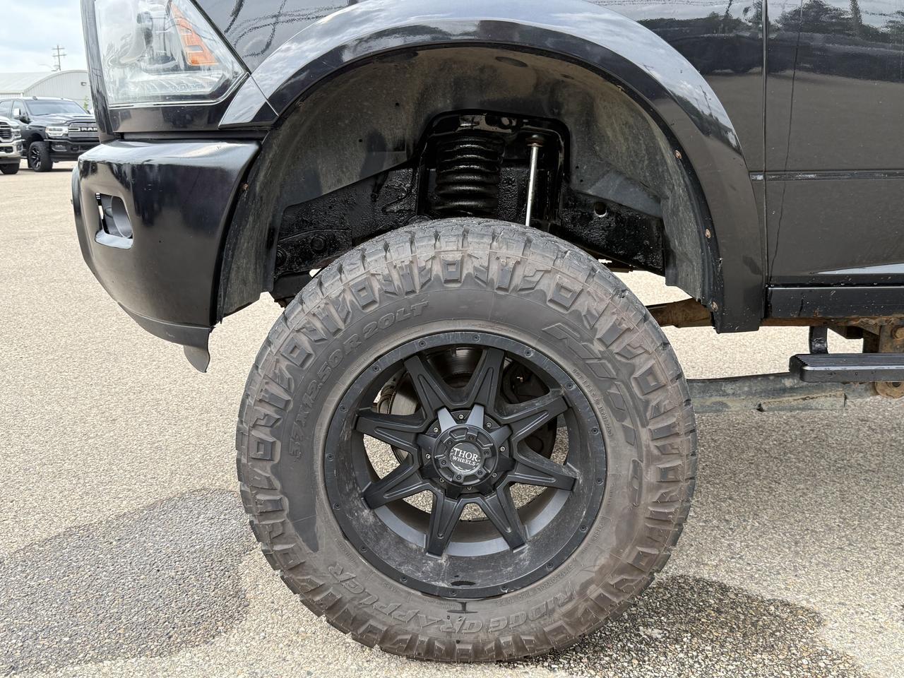 2015 Ram 3500 Laramie | 6.5IN Lift Kit | Deleted | 37IN Tires | Night Edition | Heated Cooled Seats | Sunroof Redwater AB