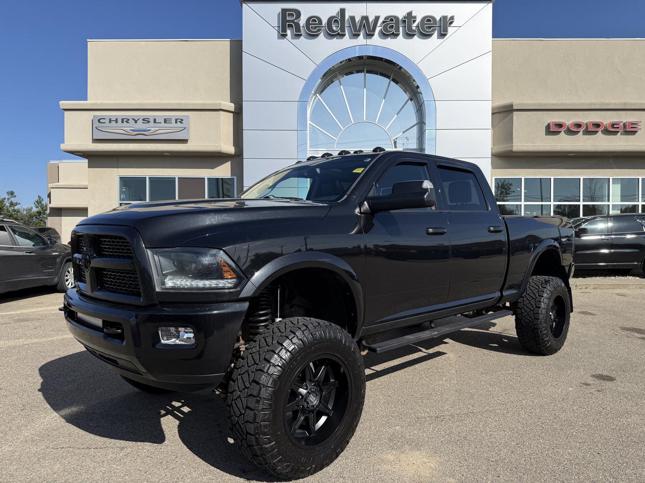 2015 Ram 3500 Laramie | 6.5IN Lift Kit | Deleted | 37IN Tires | Night Edition | Heated Cooled Seats | Sunroof