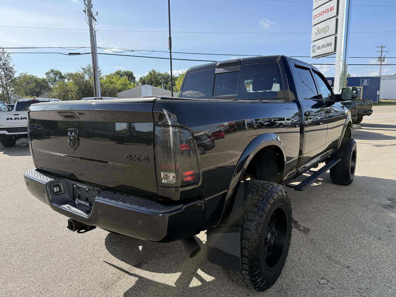 2015 Ram 3500 Laramie | 6.5IN Lift Kit | Deleted | 37IN Tires | Night Edition | Heated Cooled Seats | Sunroof Redwater AB