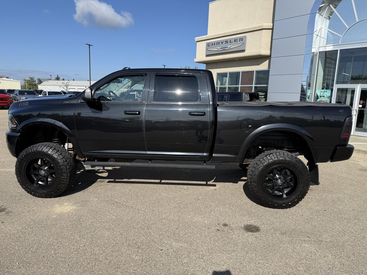 2015 Ram 3500 Laramie | 6.5IN Lift Kit | Deleted | 37IN Tires | Night Edition | Heated Cooled Seats | Sunroof Redwater AB