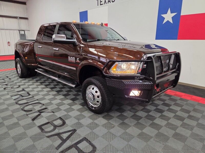 2015 Ram 3500 Laramie 4WD Mega Cab Dually 6.7L Diesel GPS Camera FREE WARRANTY Arlington TX