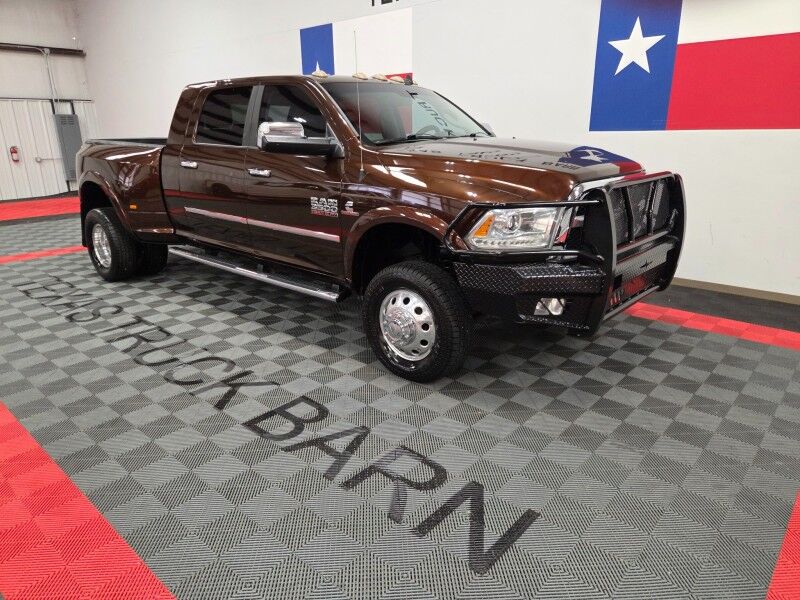 2015 Ram 3500 Laramie 4WD Mega Cab Dually 6.7L Diesel GPS Camera FREE WARRANTY Arlington TX