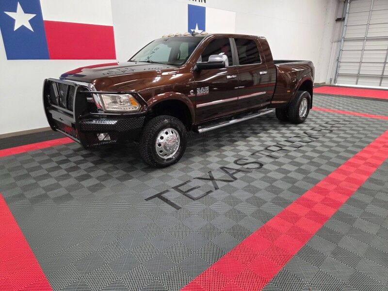 2015 Ram 3500 Laramie 4WD Mega Cab Dually 6.7L Diesel GPS Camera FREE WARRANTY Arlington TX