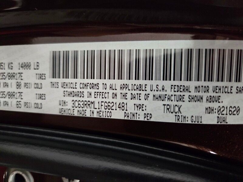2015 Ram 3500 Laramie 4WD Mega Cab Dually 6.7L Diesel GPS Camera FREE WARRANTY Arlington TX