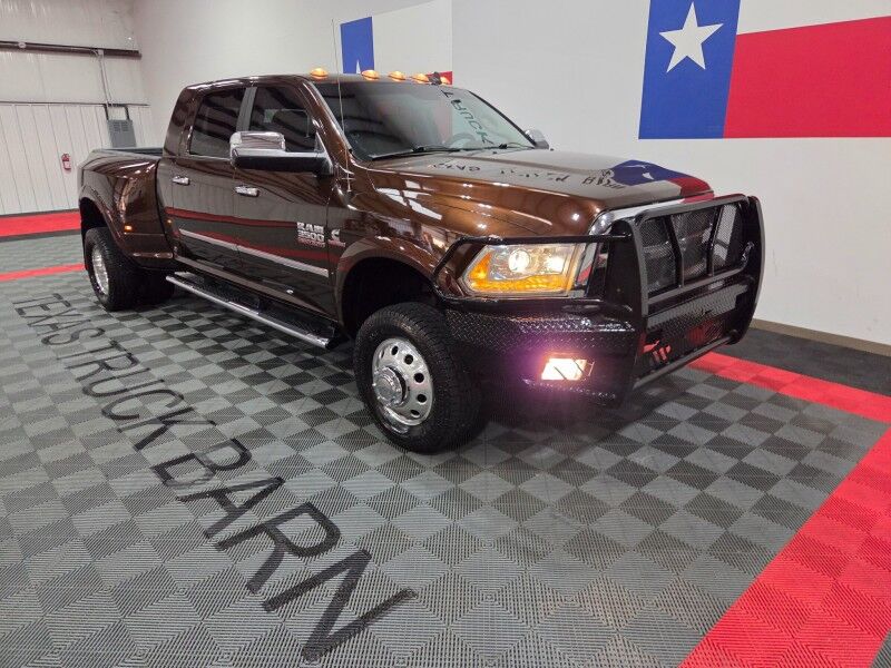 2015 Ram 3500 Laramie 4WD Mega Cab Dually GPS Camera FREE WARRANTY Arlington TX