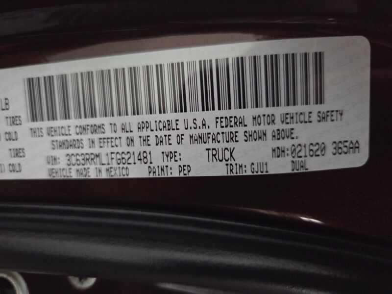 2015 Ram 3500 Laramie 4WD Mega Cab Dually GPS Camera FREE WARRANTY Arlington TX