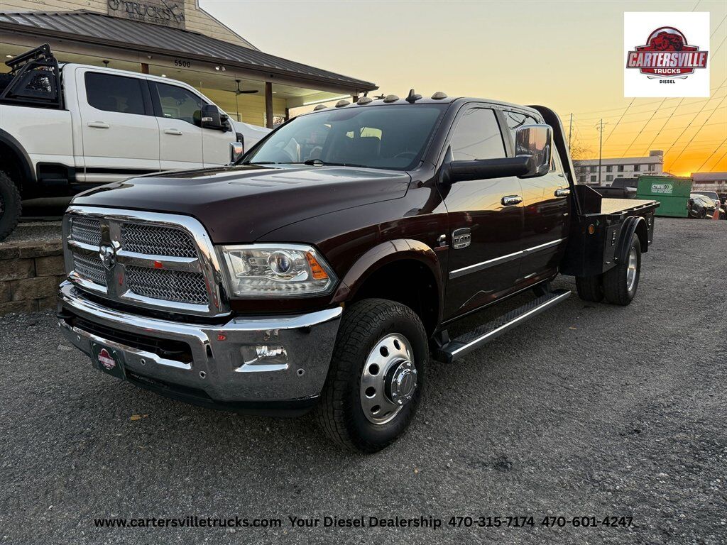 2015 Ram 3500 Laramie Longhorn 4X4 - FLATBED - DUALLY - DELETED Cartersville GA