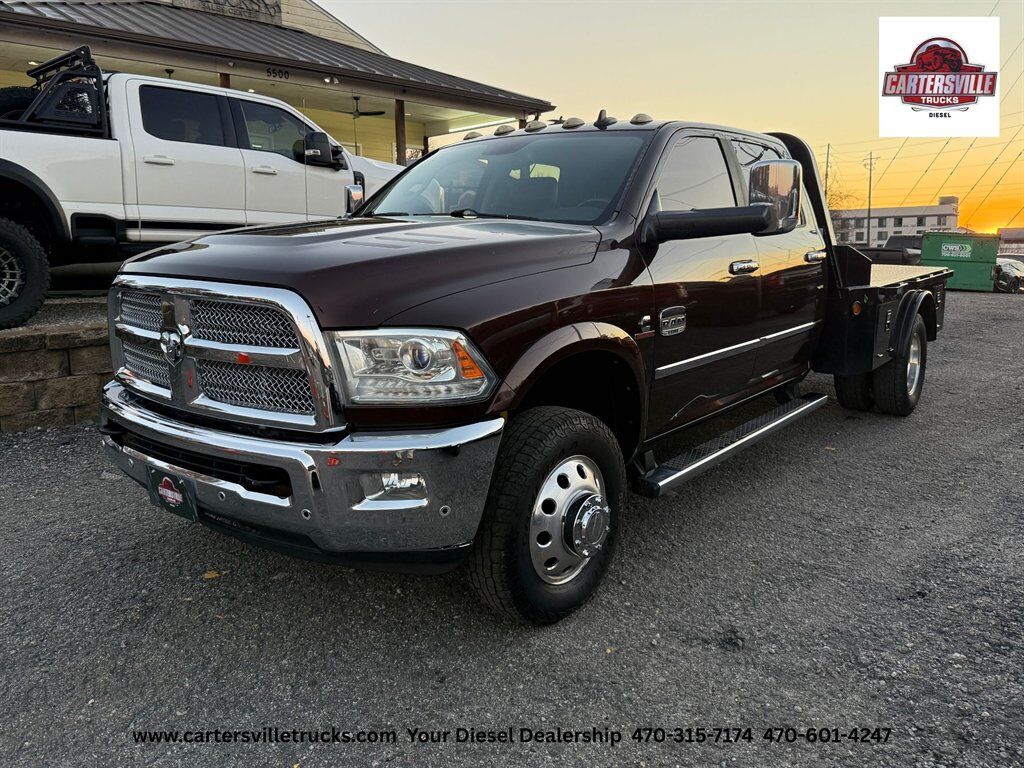 2015 Ram 3500 Laramie Longhorn 4X4 - FLATBED - DUALLY - DELETED Cartersville GA