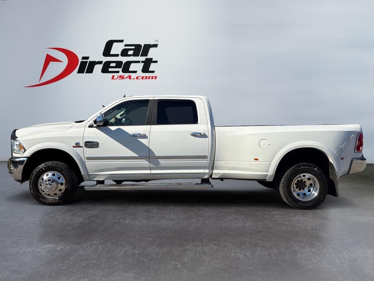 2015 Ram 3500 Longhorn, RUNNING BOARDS, FENDER FLARES, 5TH WHEEL/GOOSENECK TOW PACKAGE, BACKUP CAMERA, PARKING SENSORS, SUNROOF, HEATED & COOLING SEATS, REAR POWER SLIDING WINDOW, HEATED STEERING WHEEL, ONLY 57K MILES, GO BIG & GO HOME IN THIS RAM! Virginia Beach VA