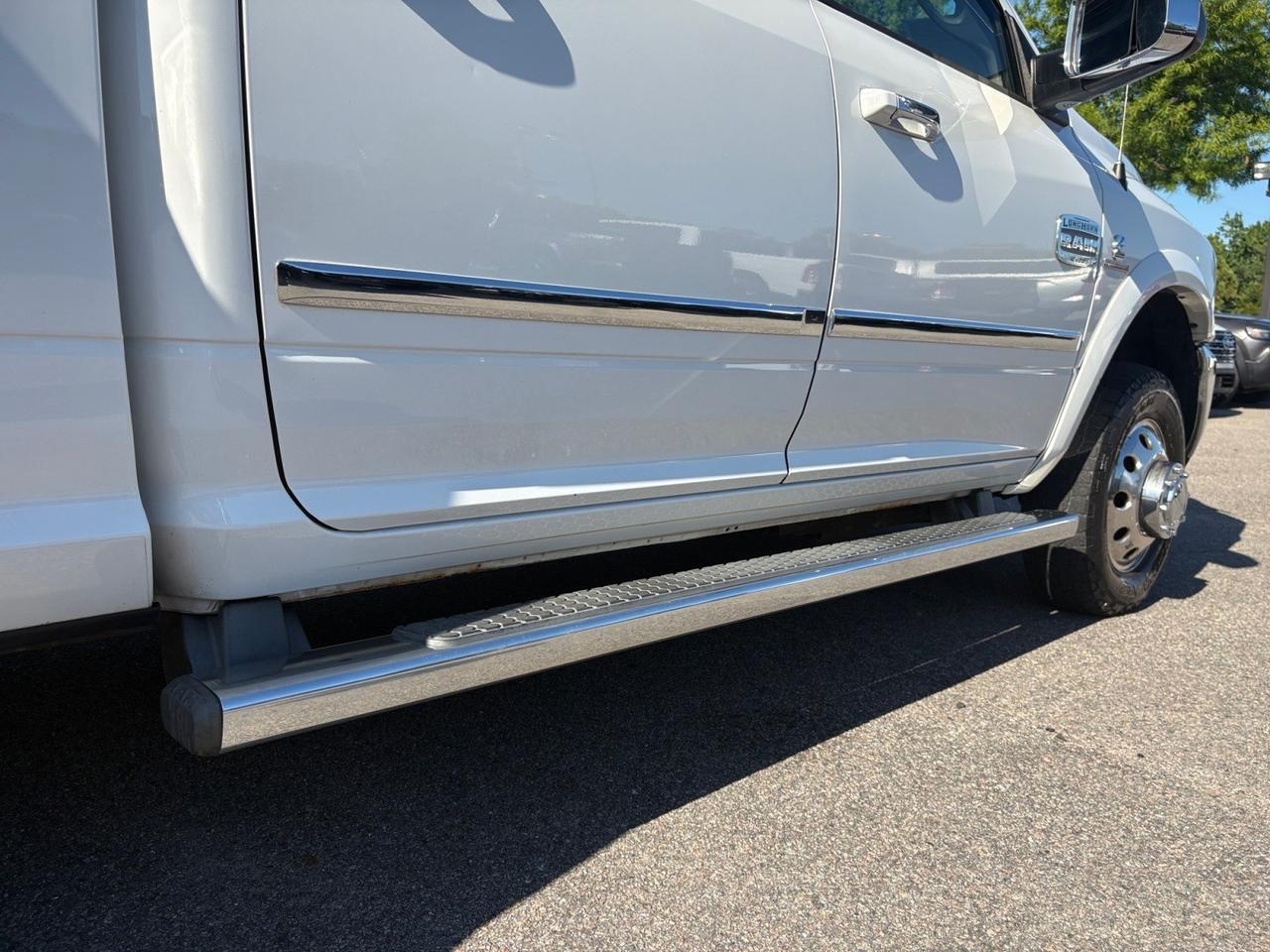 2015 Ram 3500 Longhorn, RUNNING BOARDS, FENDER FLARES, 5TH WHEEL/GOOSENECK TOW PACKAGE, BACKUP CAMERA, PARKING SENSORS, SUNROOF, HEATED & COOLING SEATS, REAR POWER SLIDING WINDOW, HEATED STEERING WHEEL, ONLY 57K MILES, GO BIG & GO HOME IN THIS RAM! Virginia Beach VA