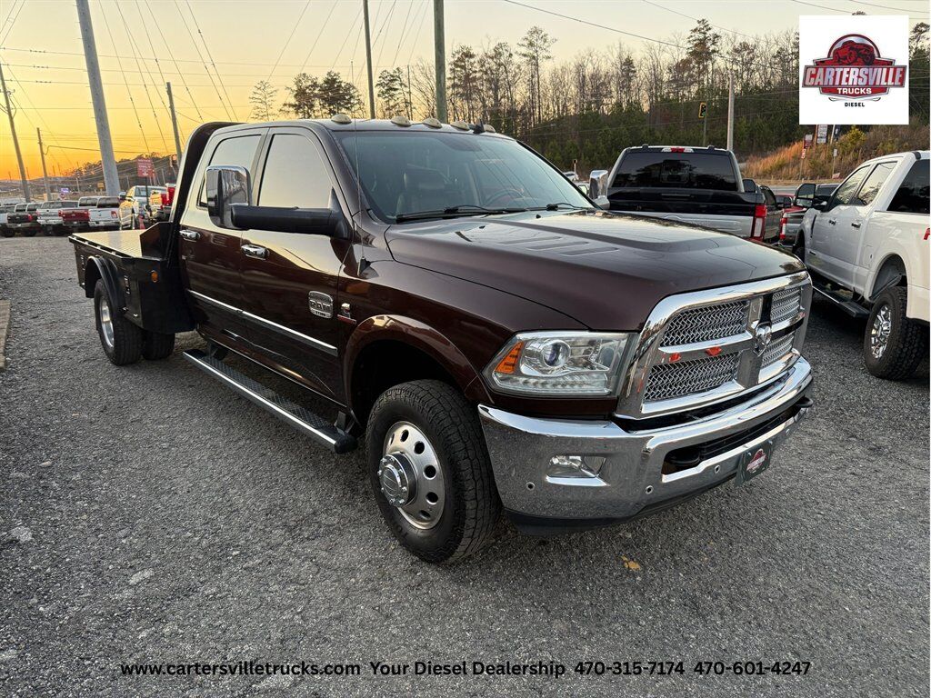 2015 Ram 3500 SOLD SOLD SOLD*** Laramie Longhorn 4X4 - FLATBED - DUALLY - DELETED Cartersville GA