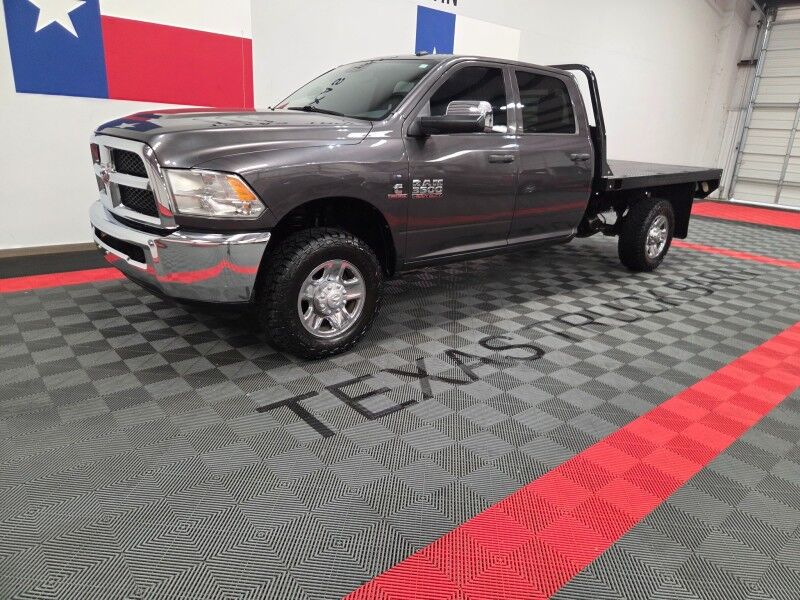 2015 Ram 3500 SRW Flatbed 6.7L Diesel Gooseneck NEW TIRES FREE WARRANTY