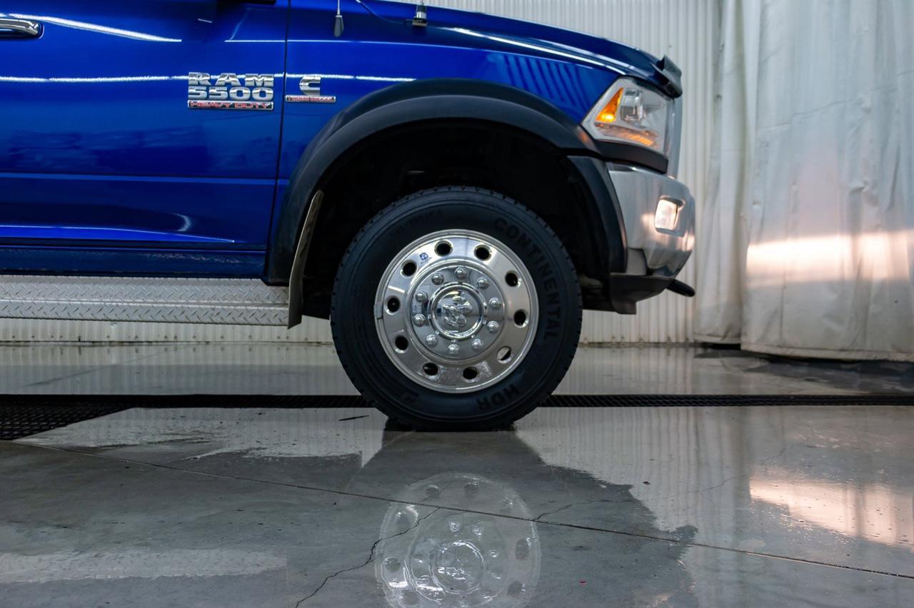 2015 Ram 5500 4x4 Crew Cab Laramie Dually Deck Diesel Aisin Red Deer AB
