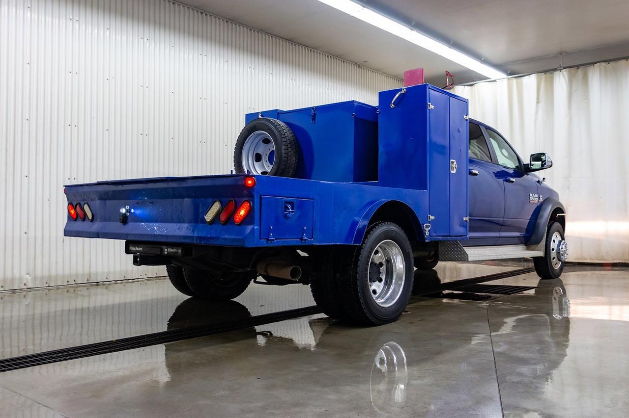 2015 Ram 5500 4x4 Crew Cab Laramie Dually Deck Diesel Aisin Red Deer AB