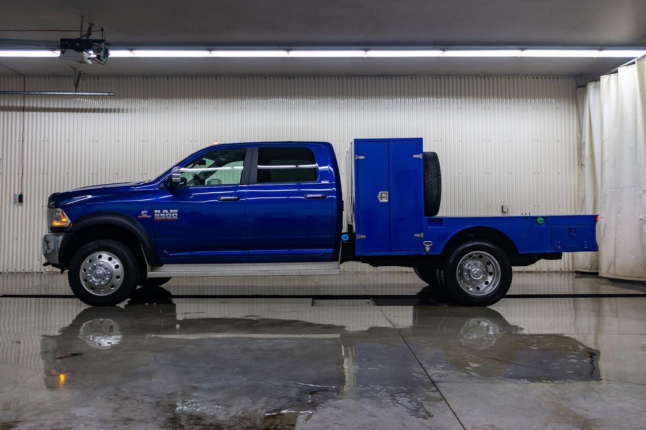 2015 Ram 5500 4x4 Crew Cab Laramie Dually Deck Diesel Aisin Red Deer AB