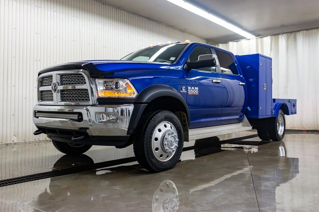 2015 Ram 5500 4x4 Crew Cab Laramie Dually Deck Diesel Aisin Red Deer AB