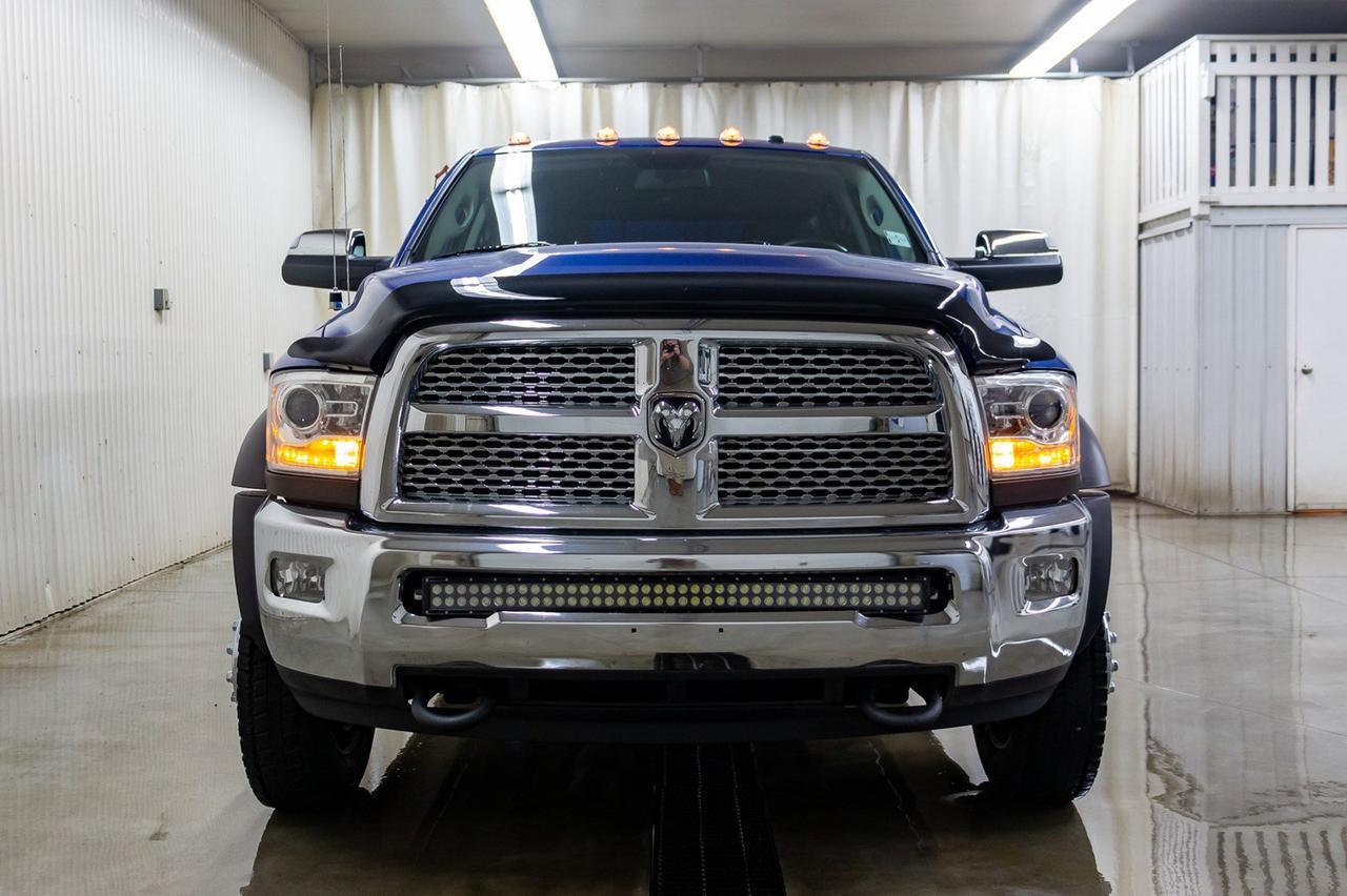 2015 Ram 5500 4x4 Crew Cab Laramie Dually Deck Diesel Aisin Red Deer AB