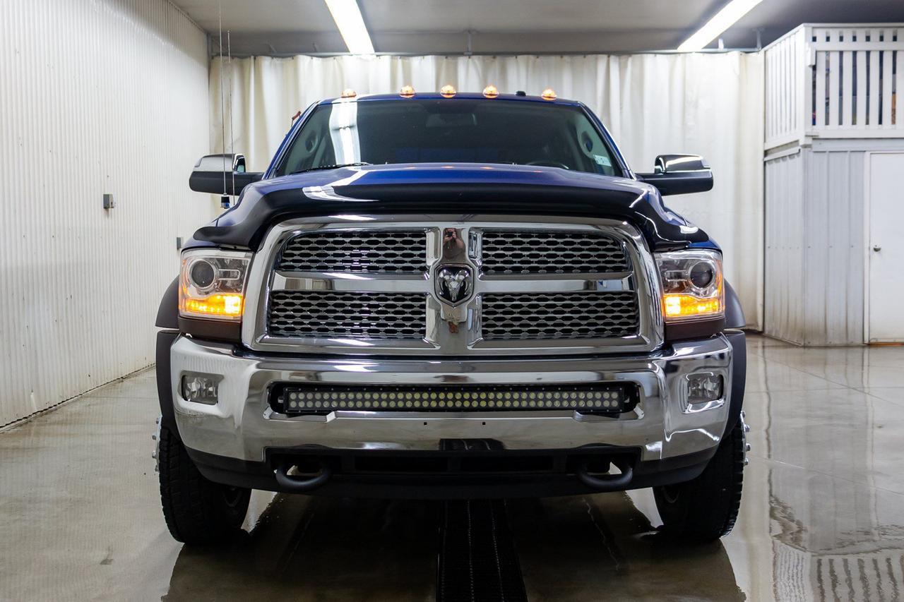 2015 Ram 5500 4x4 Crew Cab Laramie Dually Deck Diesel Aisin Red Deer AB