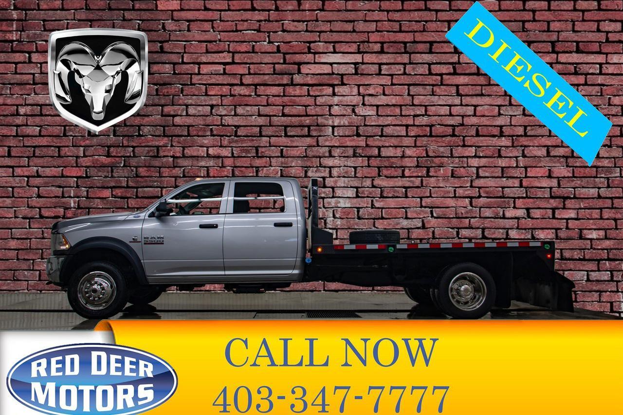 2015 Ram 5500 4x4 Crew Cab ST Diesel Dually Deck